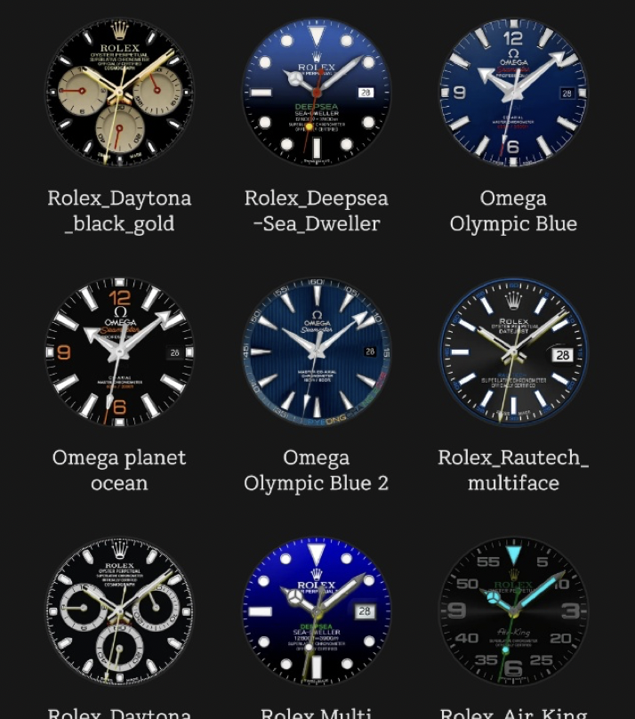 갤럭시 워치4 롤렉스 페이스 적용기 (Galaxy Watch 4 Classic Rolex Face)