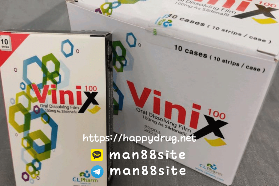 비아그라 필름형 – 비닉스 100Mg / Vinix 100Mg / 비아그라 필름 / Viagra Film -  Https://Happydrug.Net