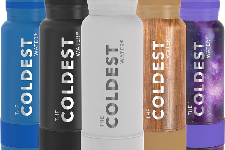 Amazon.Com: Coldest Insulated Water Bottle With Handle Lid | Leak Proof,  Simple Insulated Modern Stainless Steel, Double Walled, Sport Thermos  Bottles, Metal Flask | 21Oz : Sports & Outdoors