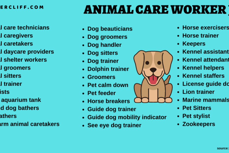 40 Animal Care Service Worker Jobs- Duties | Prospects | Salary -  Careercliff