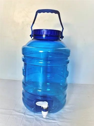 10 Litre Blue Wide Mouth Water Jar, Weight: 300G