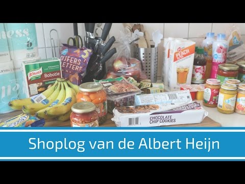 Shoplog van de Albert Heijn (AH) met koopjes;)