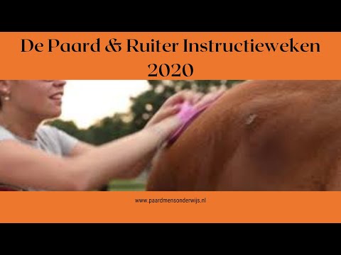 Paard en Ruiter Instructieweken 2020