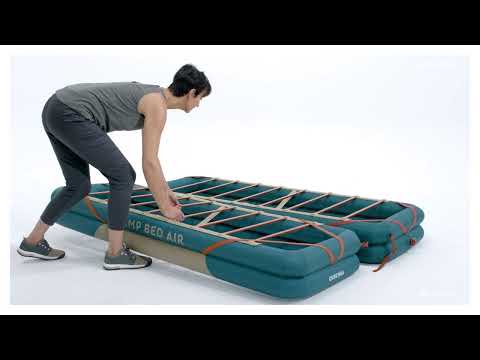 HOW TO... USE QUECHUA CAMP BED AIR 70CM 1P