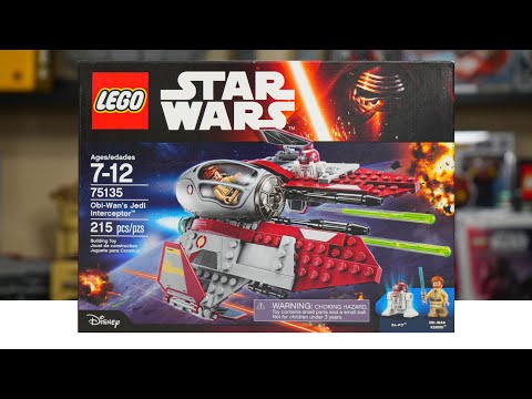 LEGO Star Wars 75135 OBI-WAN'S JEDI INTERCEPTOR Review! (2016)