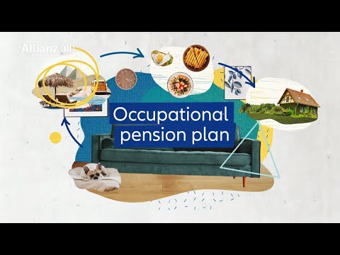 Occupational pension plan – that’s how it works