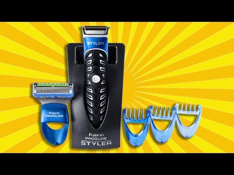 ► Gillette Fusion ProGlide Styler 3 in 1 REVIEW and EXAMPLE of USAGE