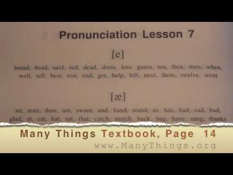 English Pronunciation - Lesson 7: Said-Sad; Guess-Gas; Men-Man; ...
